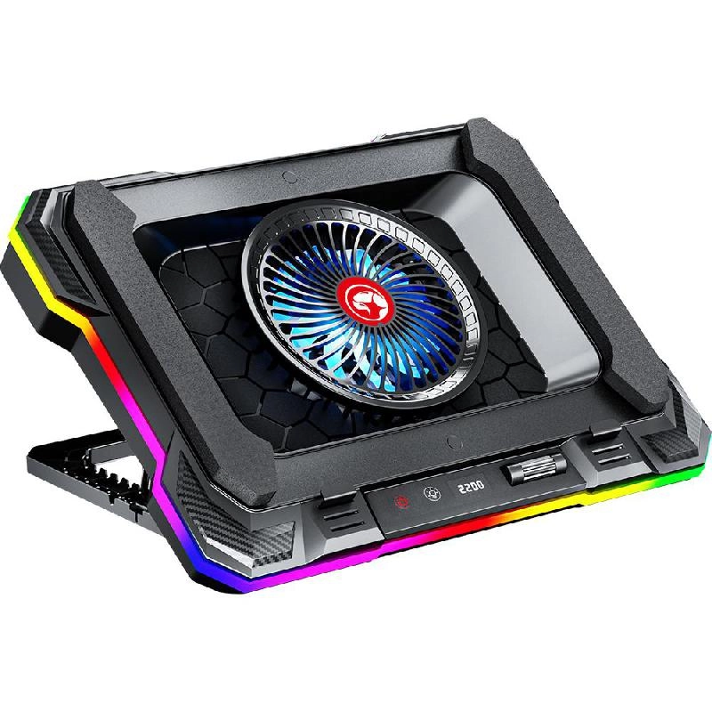 Marvo Laptop Cooling Stand - 19" + Cellphone Stand