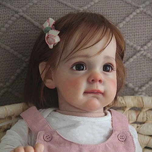 Rebirth Baby Doll - 48cm/58cm Silicone Limbs Cloth Body Panda Clothes Gift Set