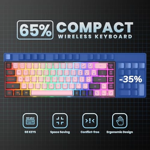 65% Gaming Keyboard - Wired