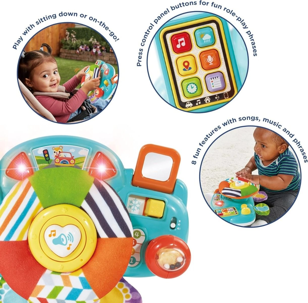 Baby Beep Beep Driver - Suitable for 3 months & above