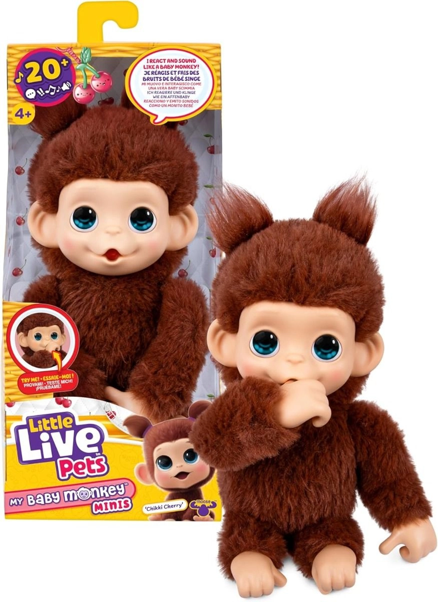 Chikki Cherry My Baby Monkey Minis - Sound effects