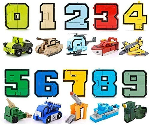 Alphabet Numbers Transformers - 2 months and up 1 pieces