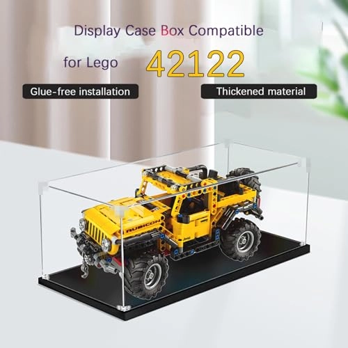 Clear Acrylic Display Case - 36 x 16 x 17 cm Transparent 3mm