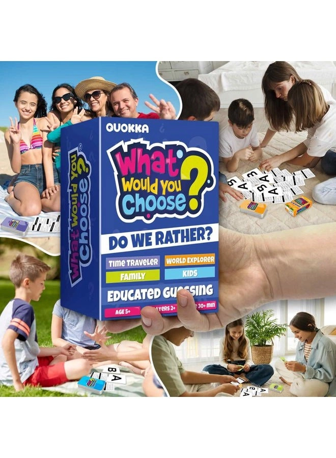 What Would You Choose - 4 Set Card Game