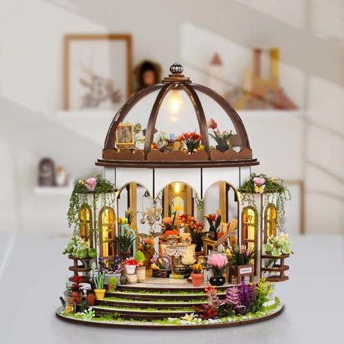 Miniature Wooden Dollhouse Furniture Kit - Creative Room 1:24