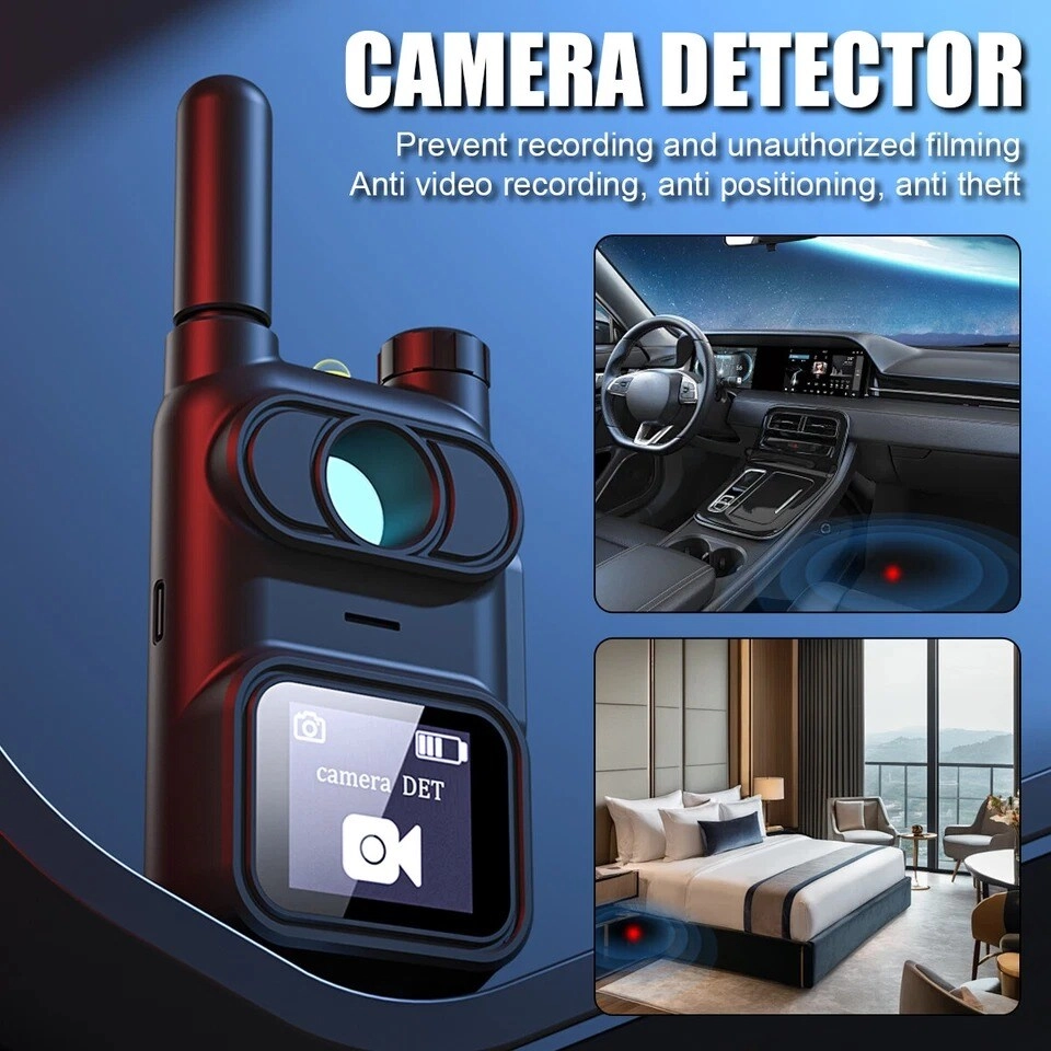 Anti-Spy Camera Wireless RF Detector