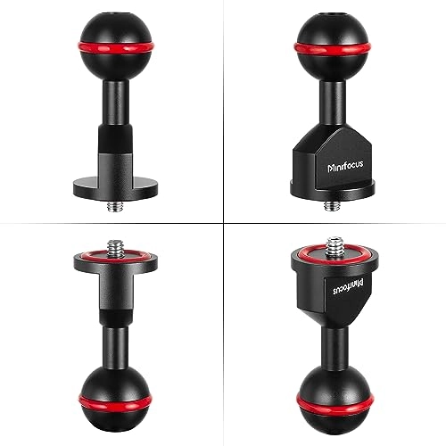 1'' Ball Adapter - 1/4"-20 Screw 2 PCS