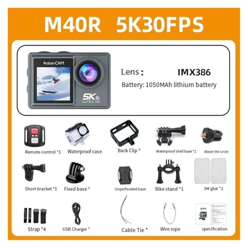 5K portable action camera - 5K 30FPS