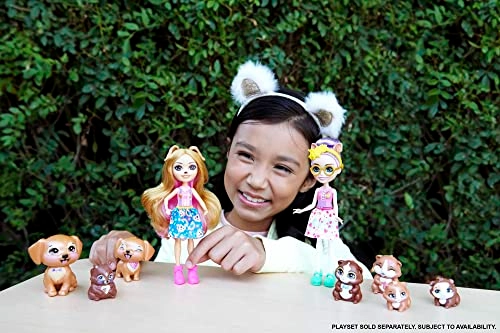 Glee Guinea Pig Doll - 6-in 4 Animal Figures Ages 4+ Set