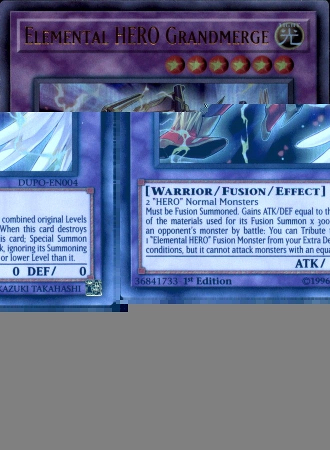 Yu-Gi-Oh! Elemental Hero Grandmerge DUPO-EN004 - EN