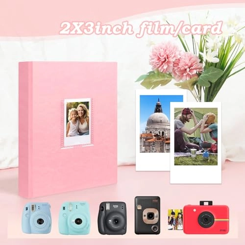 3" 128 Pockets Hardcover Photo Album