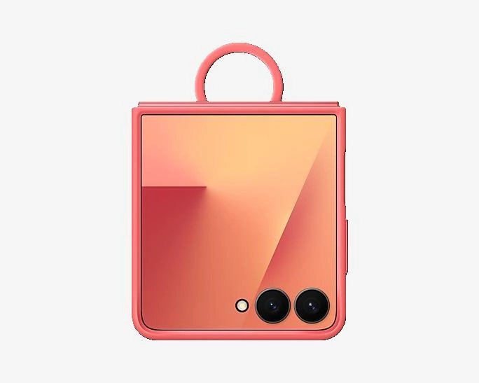 Flip7 Ring Case Silicone for Galaxy Z Flip7