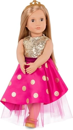 Sarah Doll - Blonde Hair Festive Dress Tiara