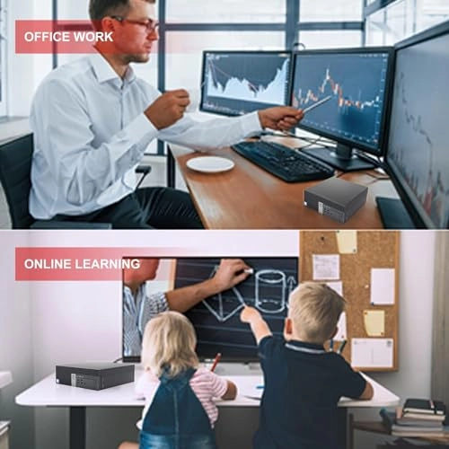 (Renewed) OptiPlex 3040 - 16GB 512GB i7-6700 + 24 inch FHD Monitor - 1920x1080