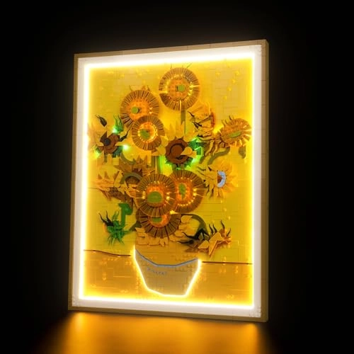 LED Light Set - 31215 Vincent van Gogh Sunflowers USB Battery