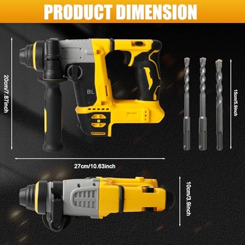 Combination Hammer and Drill - 1250W 3J 22mm