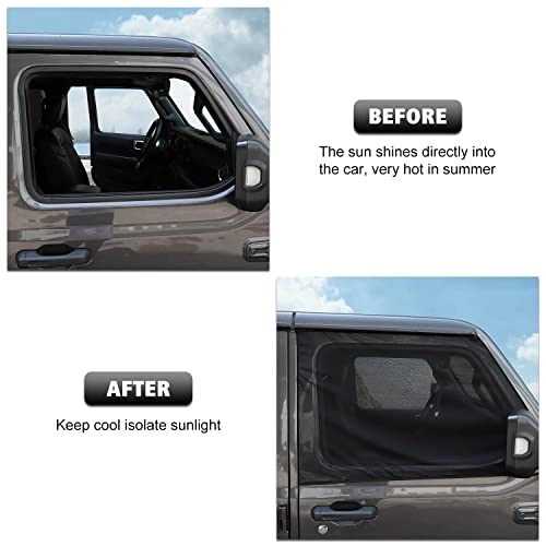Front Window Sun Shade - Jeep Wrangler 1997-2024