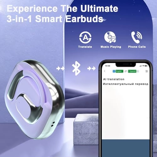 AI Language Translator - Wireless Earbud