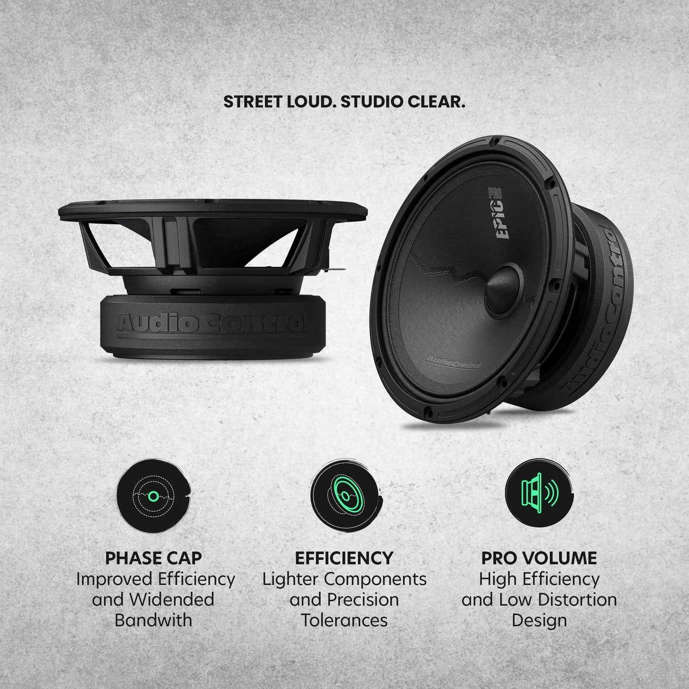 EPICPRO6X - 6.5 Inches Midrange