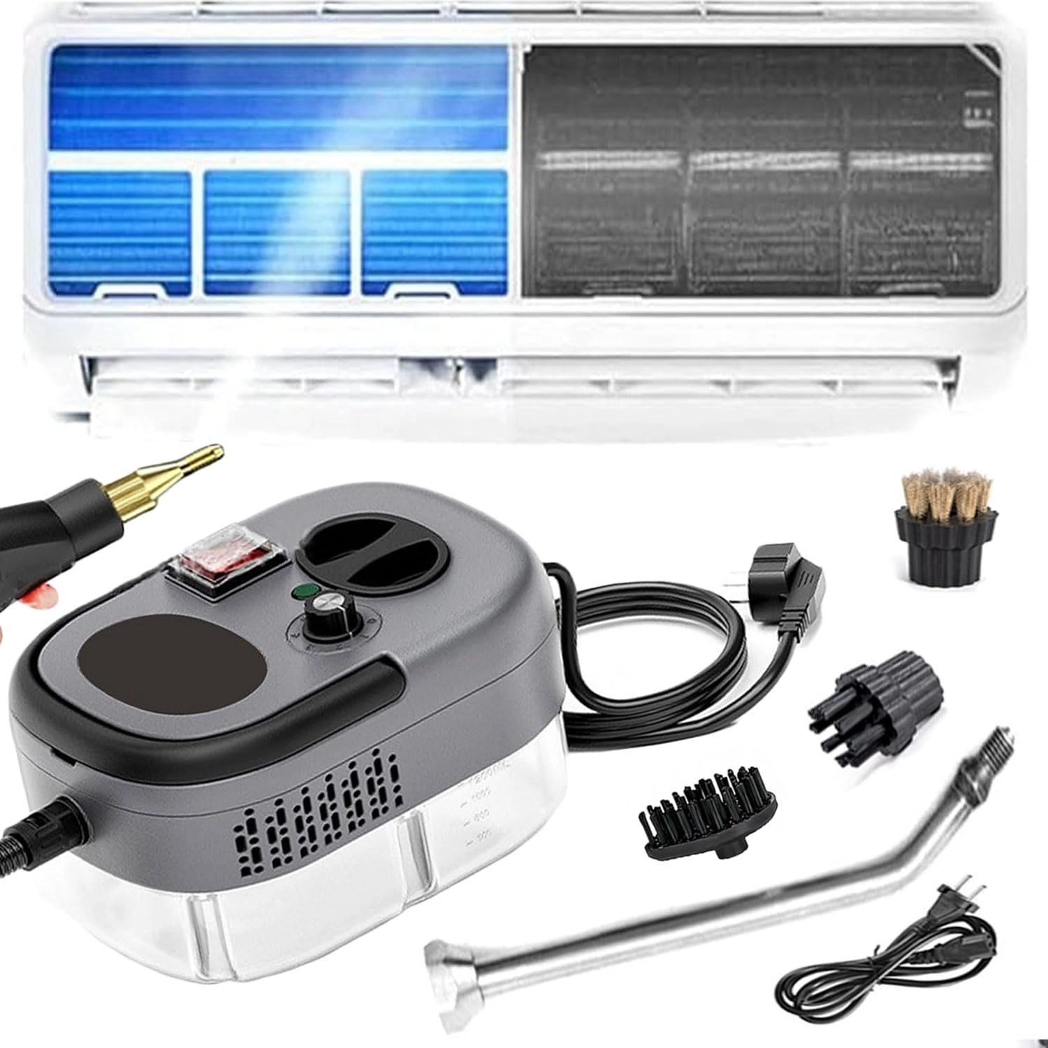 Steam Cleaner - 3BAR 1.2 Liters