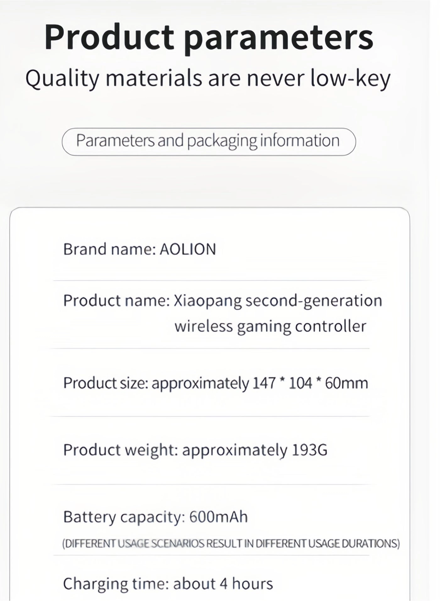 Gaming Controller - Nintendo Switch PC Android iOS