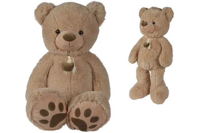 Plush Bear Ribbon Head Bear 55 cm