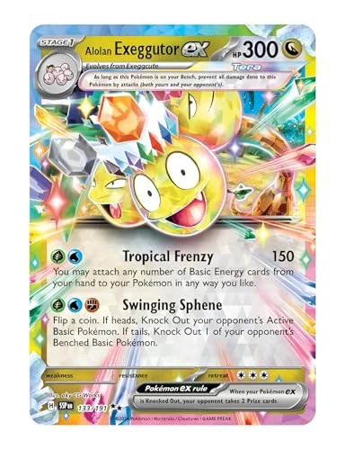 Pokemon Alolan Exeggutor ex 133/191