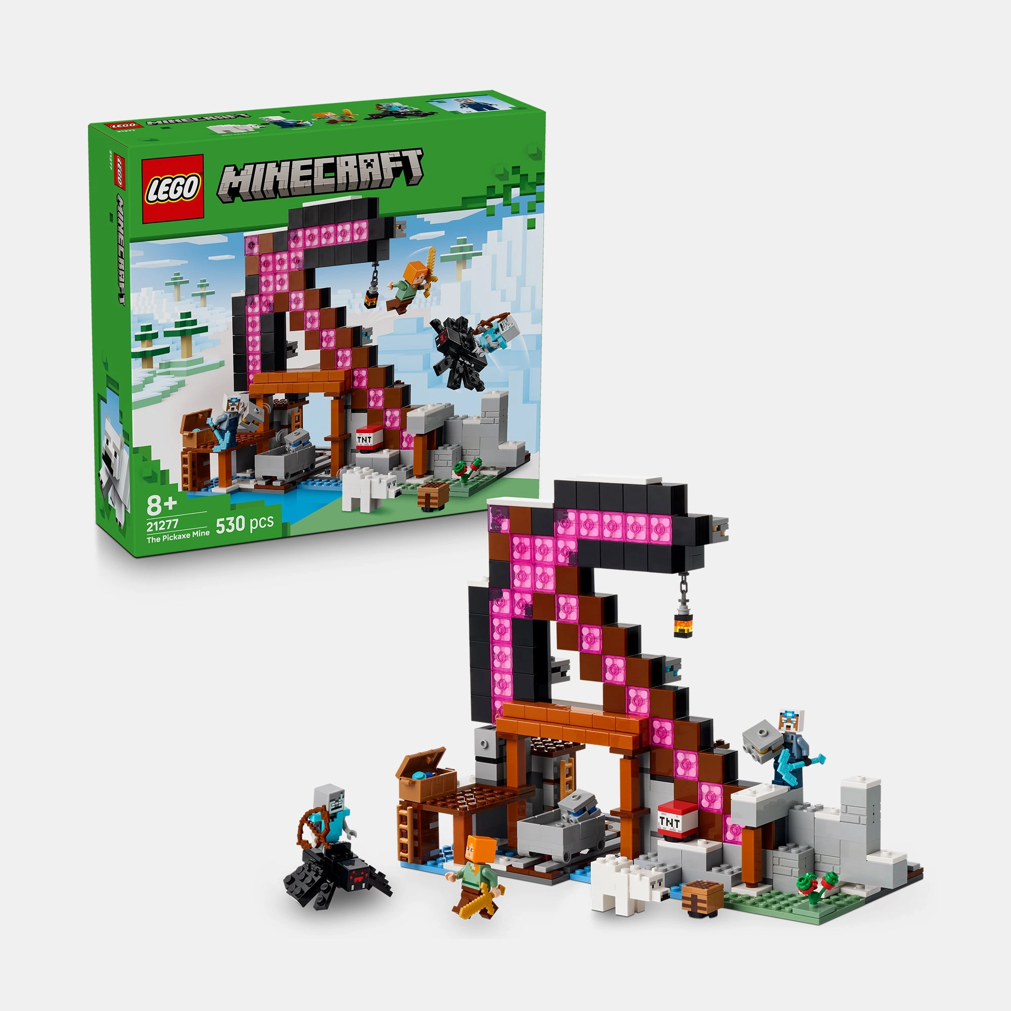 LEGO The Pickaxe Mine - Minecraft 530 pcs