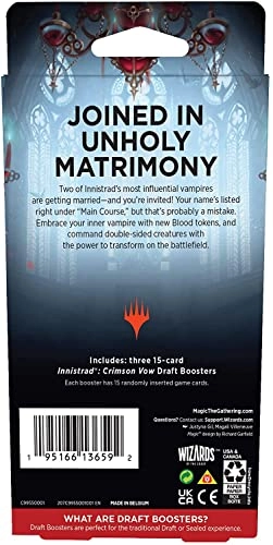 Innistrad: Crimson Vow Draft Pack - English 45pcs