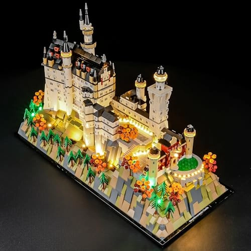 LED Light Kit - Plastic Neuschwanstein Castle 1 4.5-5V for LEGO Neuschwanstein Castle 21063