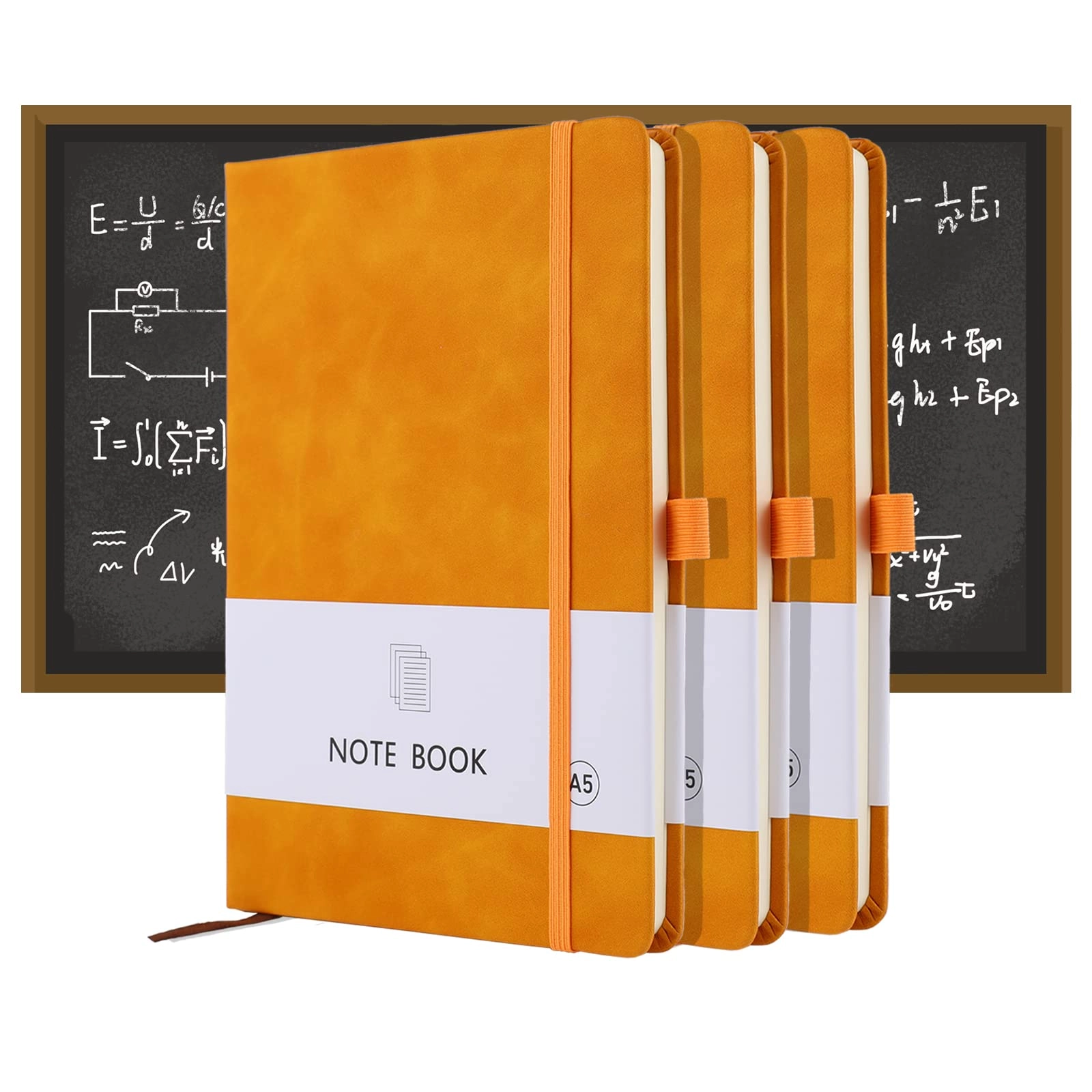 Notebook A5 Hardcover - Lined 200 Pages