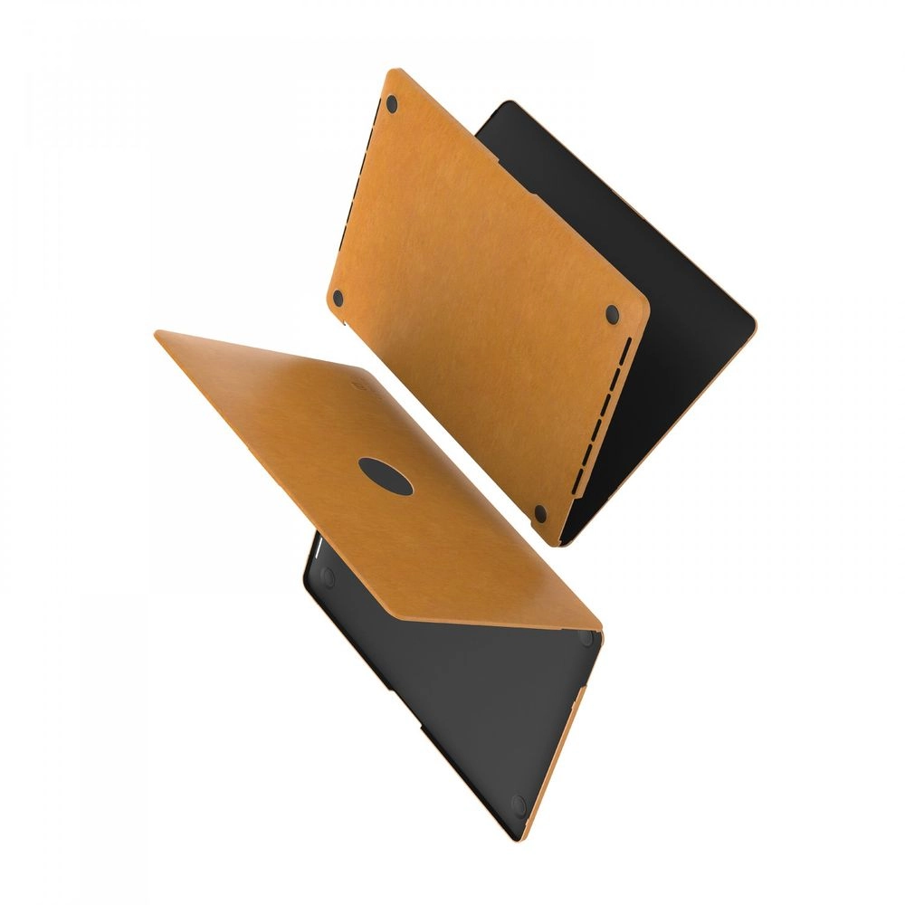 LEVELO Gevena Leather Case for Macbook Pro 15.3-Inch