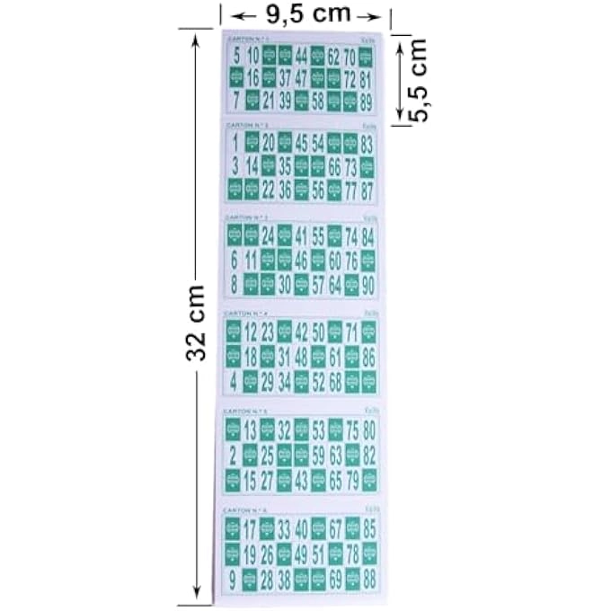 210 REUSABLE BOXES - Chips Not Included For 90 Ball Bingo