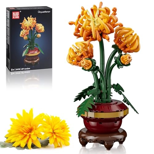 24118 Clamping Building Blocks - Chrysanthemum 417 pcs
