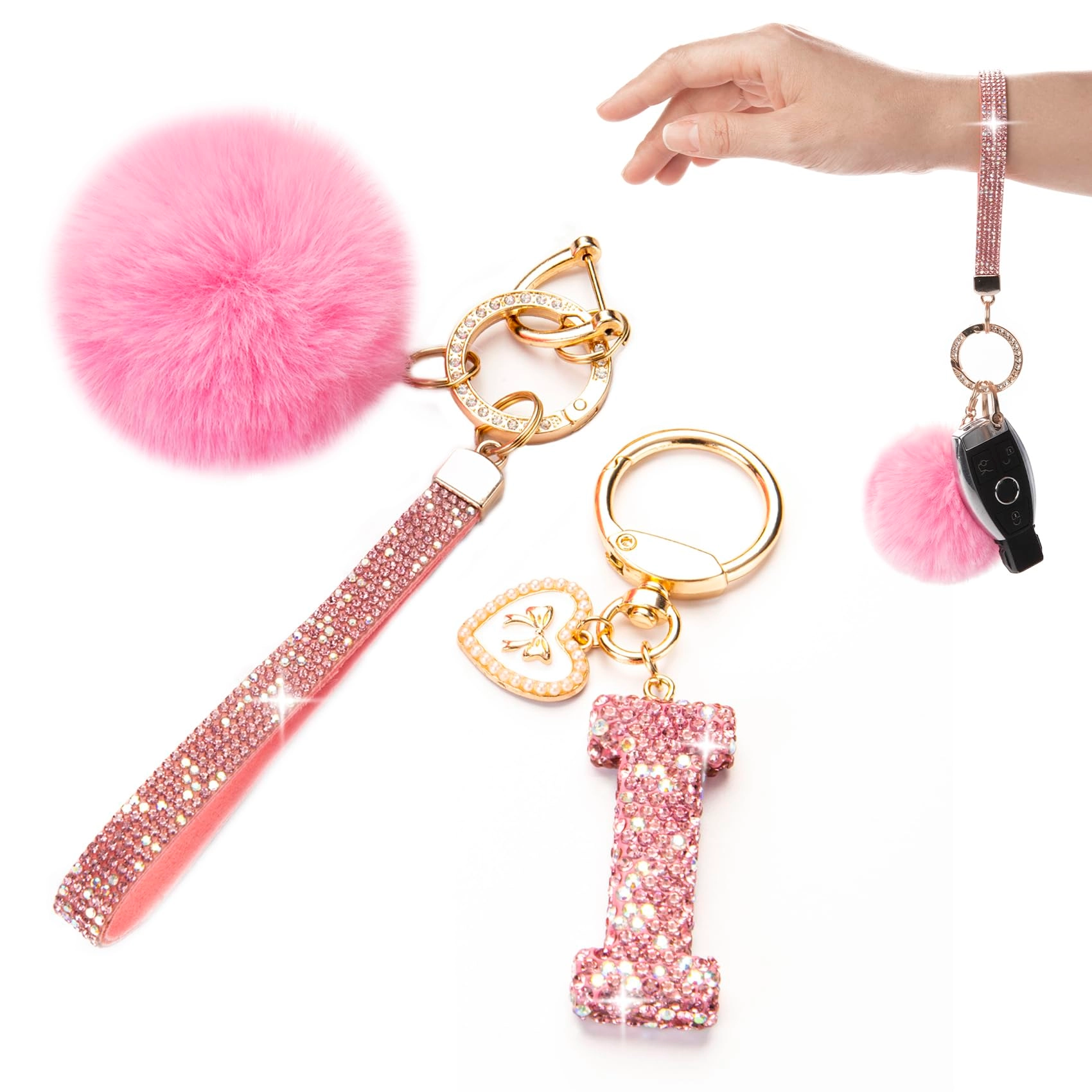 Initial Keychain - Letter