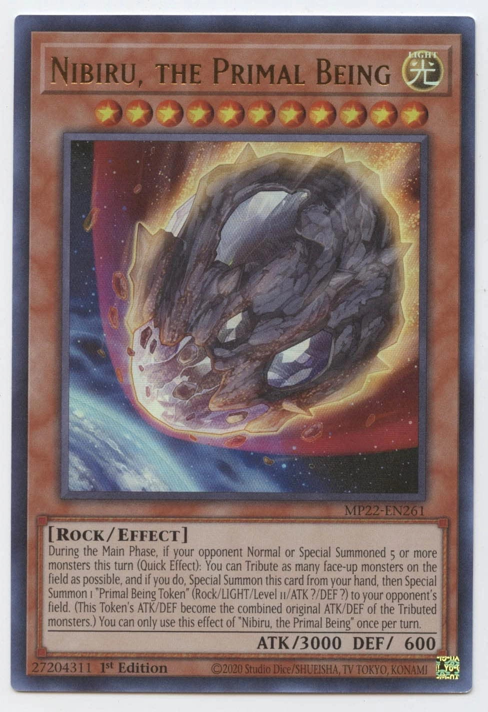 Yu-Gi-Oh! Nibiru, The Primal Being - MP22-EN261