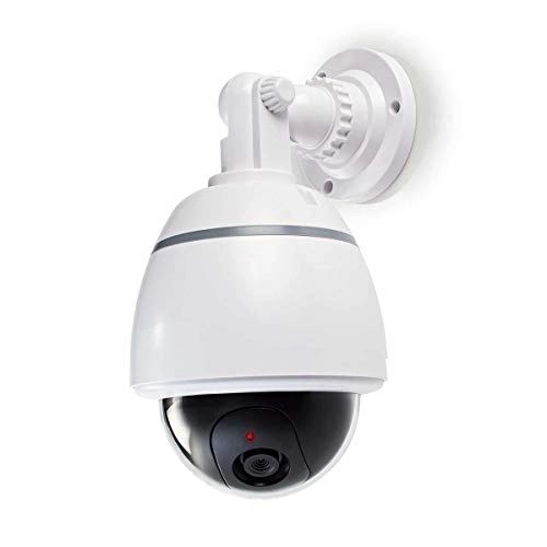 Dummy Security Camera - Outdoor Flashing LED IP44 White