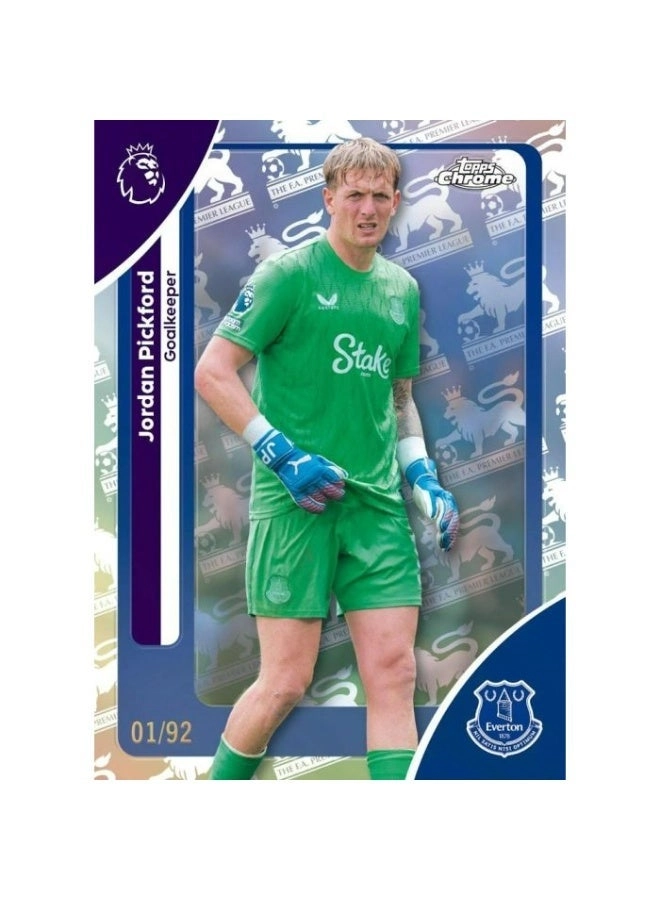 Premier League Chrome 2026 - 5 Packs per Box 4 Cards per Pack