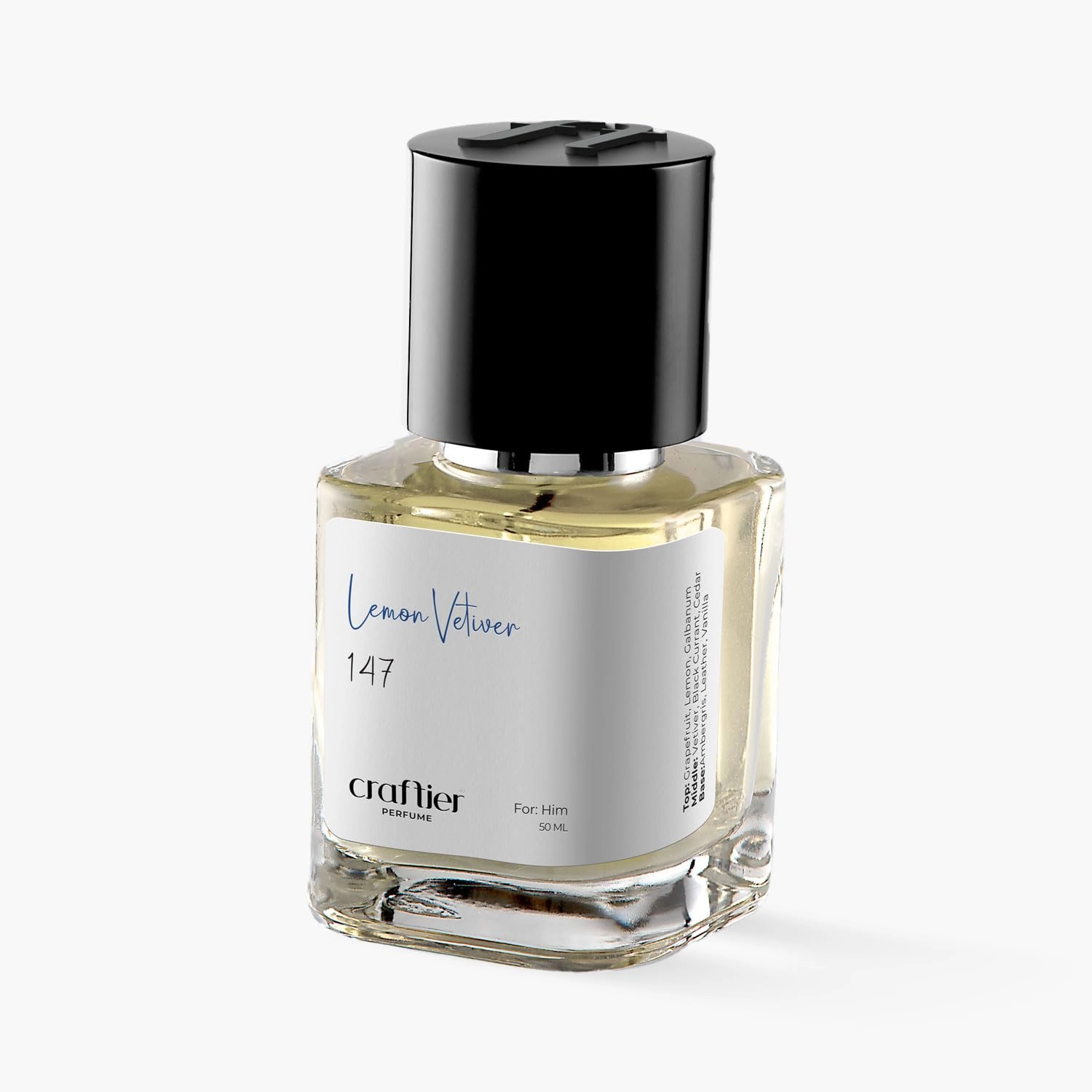 Craftier Perfume LEMON VETIVER Eau de Parfum 50ml