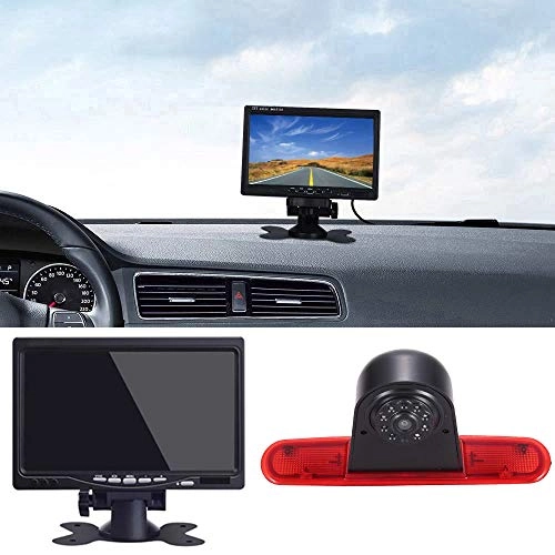Car Rear view Camera - Night vision 628*586 pixels + Rear View Mirror - 7" LCD