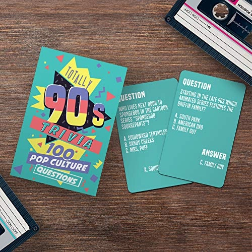 Totally 90s Movie Trivia - 100 Cards