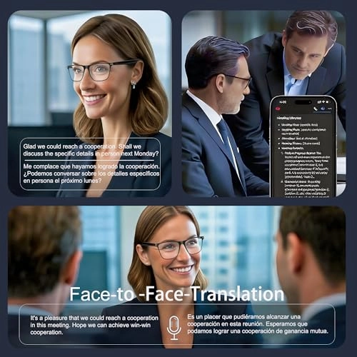 Deepseek R1 - Bluetooth 140+ Languages Photochromic Lenses