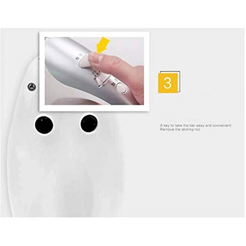 Handheld Electric Egg Beater - High Power 5-speed Turbo