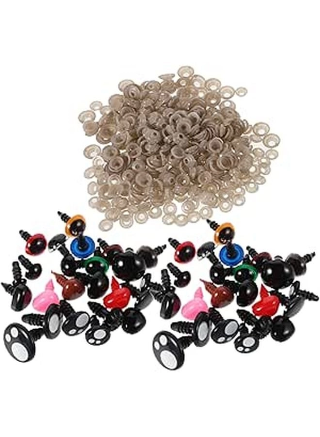 DOITOOL Plush Animal And Doll Crafting Eyes And Washers Kit