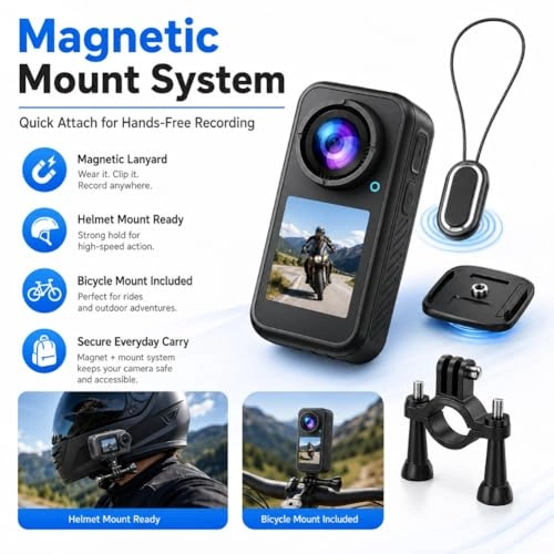 Motorcycle Camera - 128GB 5K