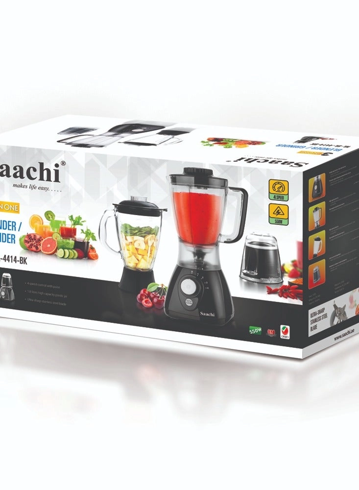 3 in1 Blender/Grinder - 550W