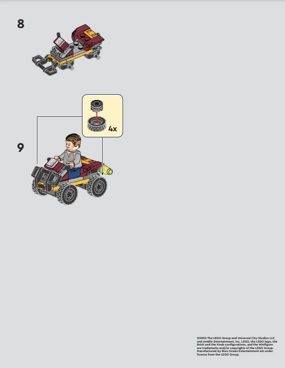 Jurassic World - Owen Grady - Quad ATV (122223)