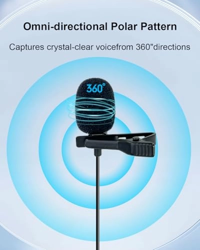 Lavalier Lapel Microphone USB Microphone