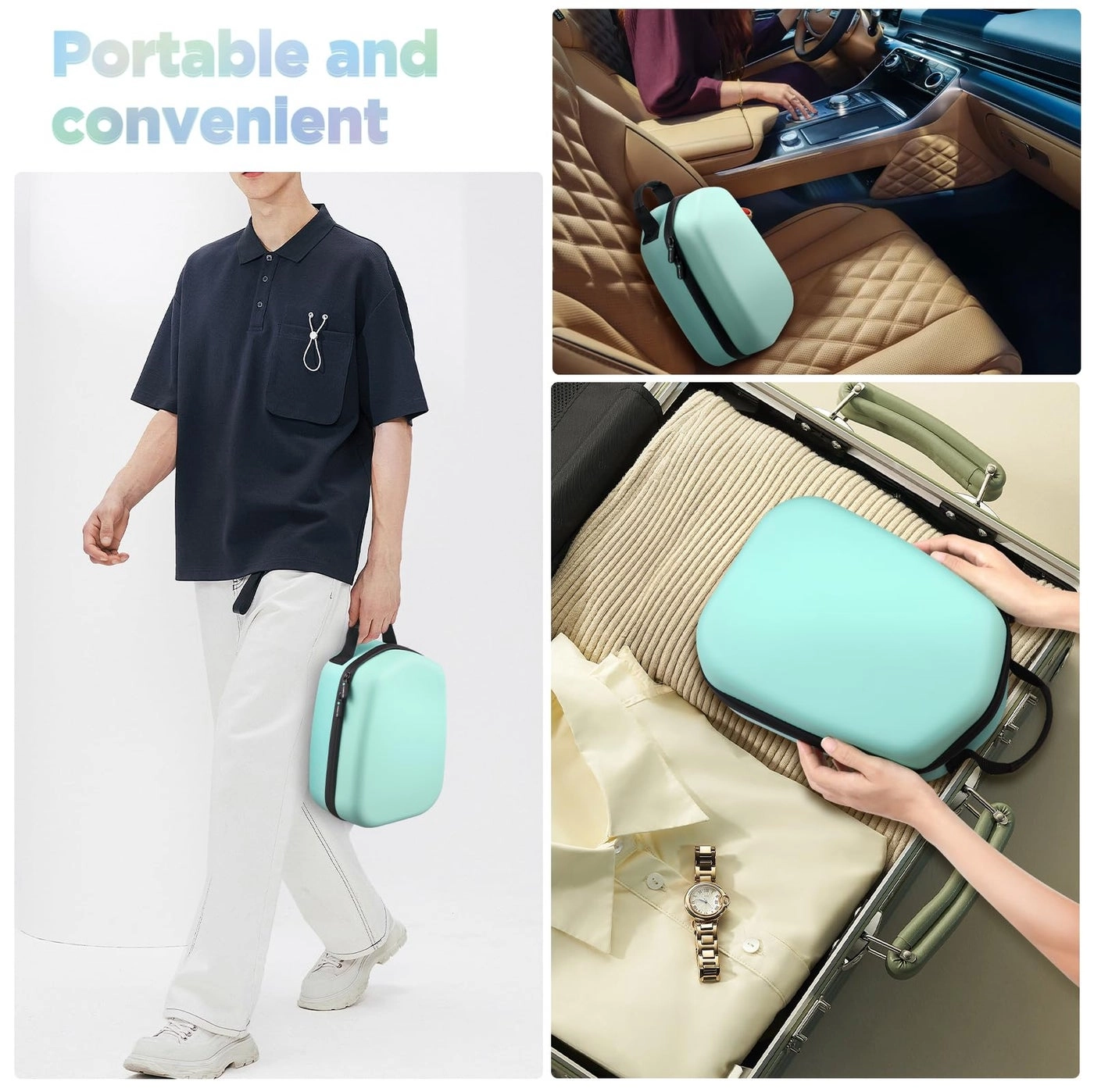 Hard Carrying Case - Compatible with Meta Quest 3S, Quest 3, Quest 2, Vision Pro