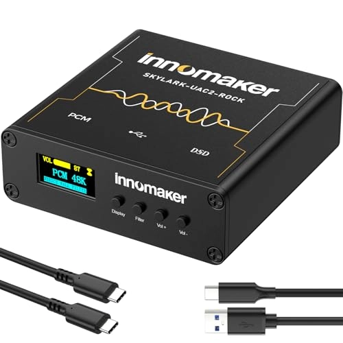SKYLARK-UAC2-ROCK - 768kHz/32Bit DSD256 OLED screen